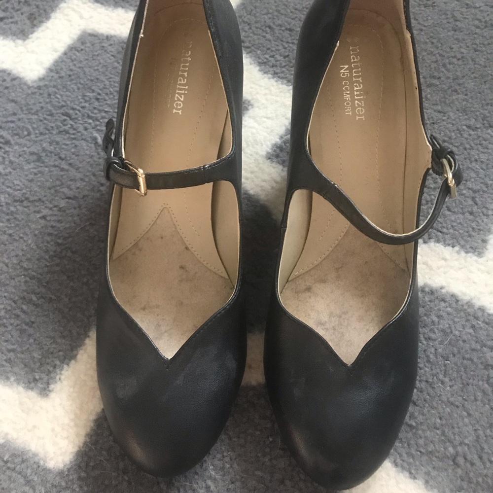 Black heels